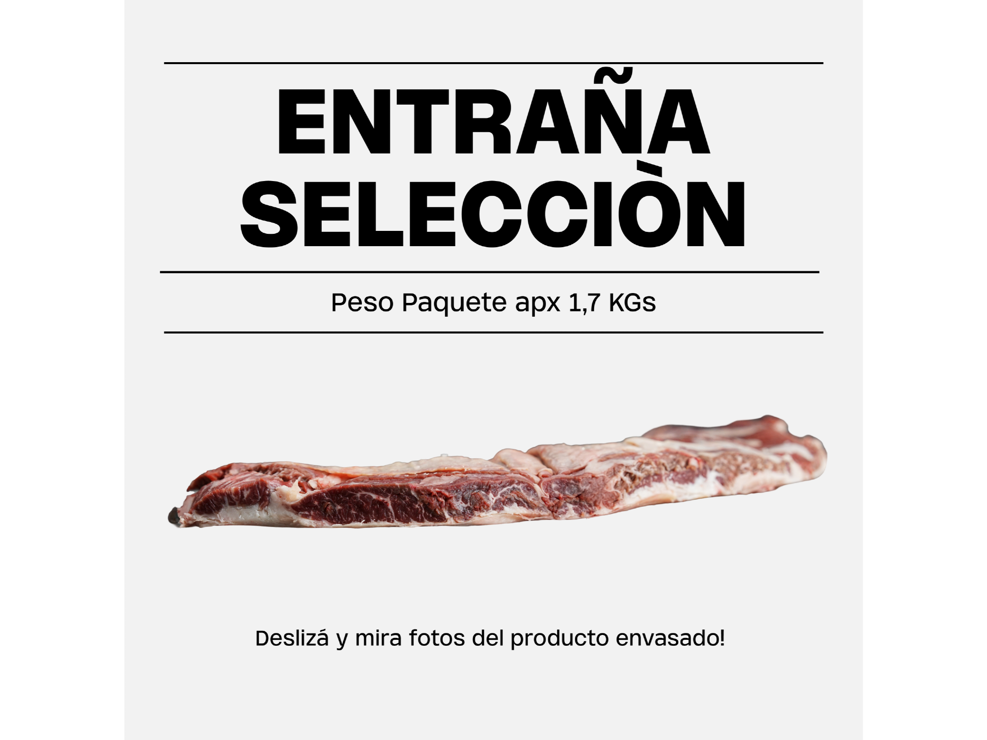 Entraña Selección Calibrada