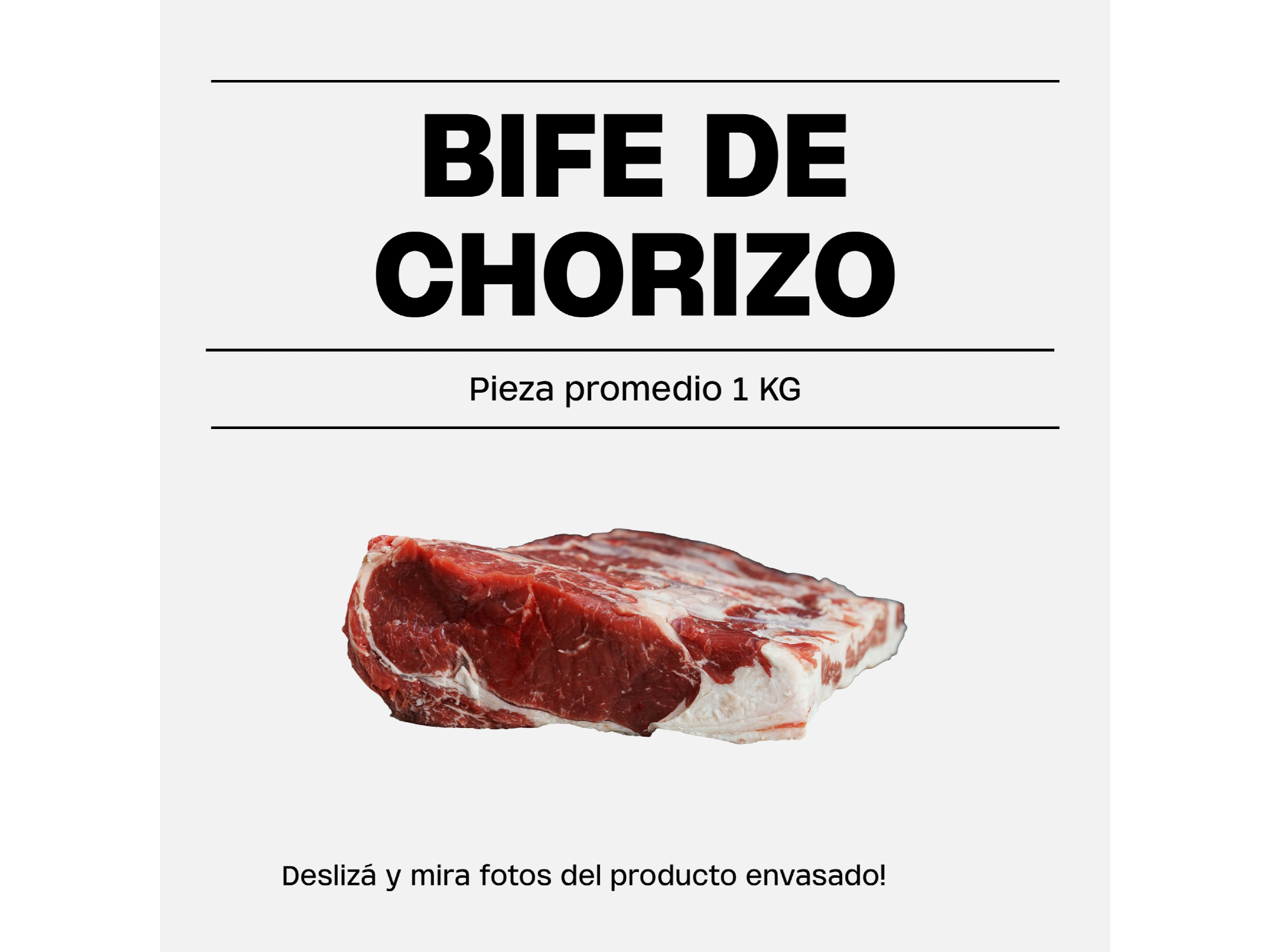 Bife de Chorizo