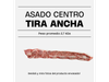 Asado Centro Selección Tira Ancha