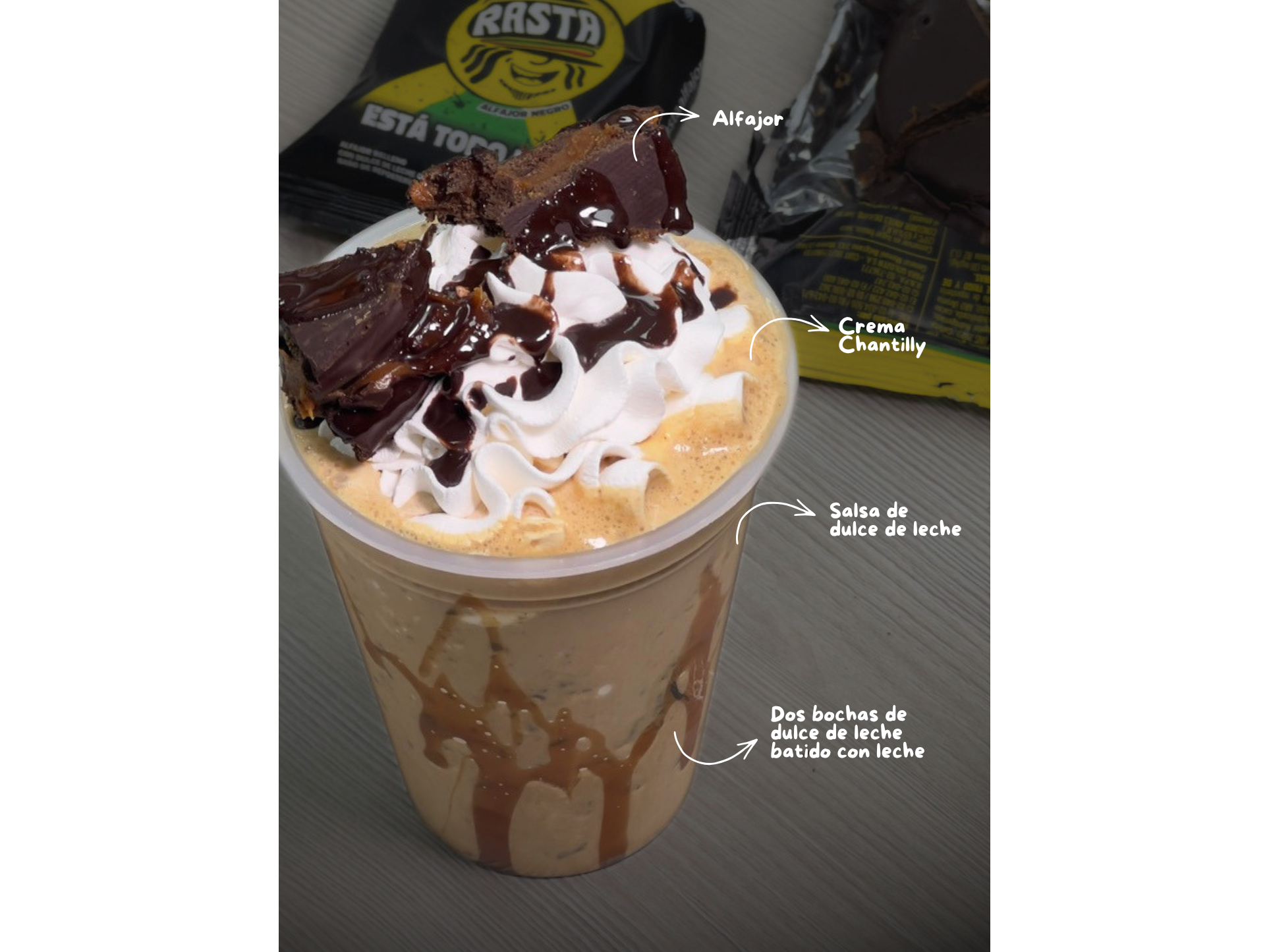 Milkshake Alfajor