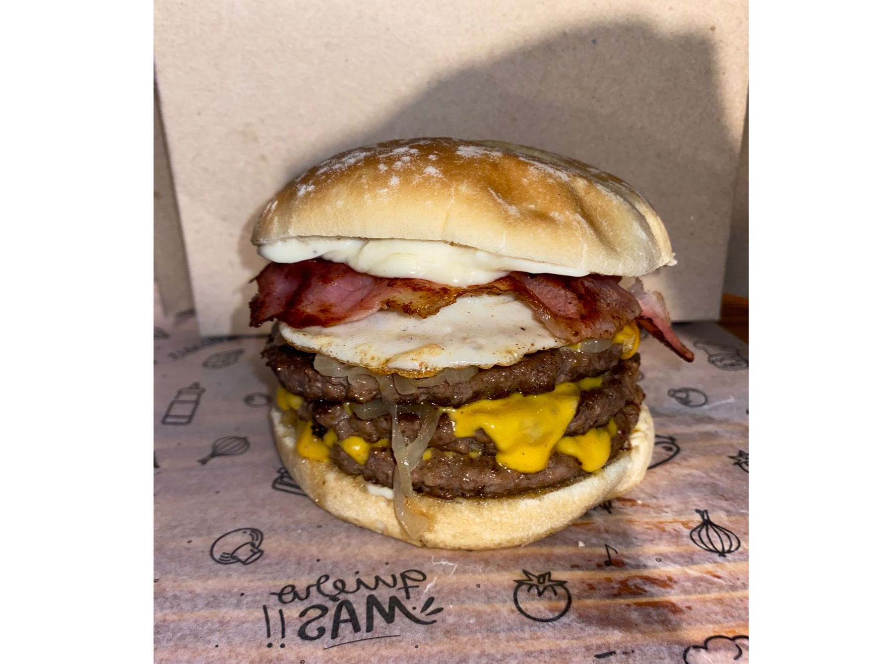 BURGER AMERICANA de ROTISERIA EL GRINGO