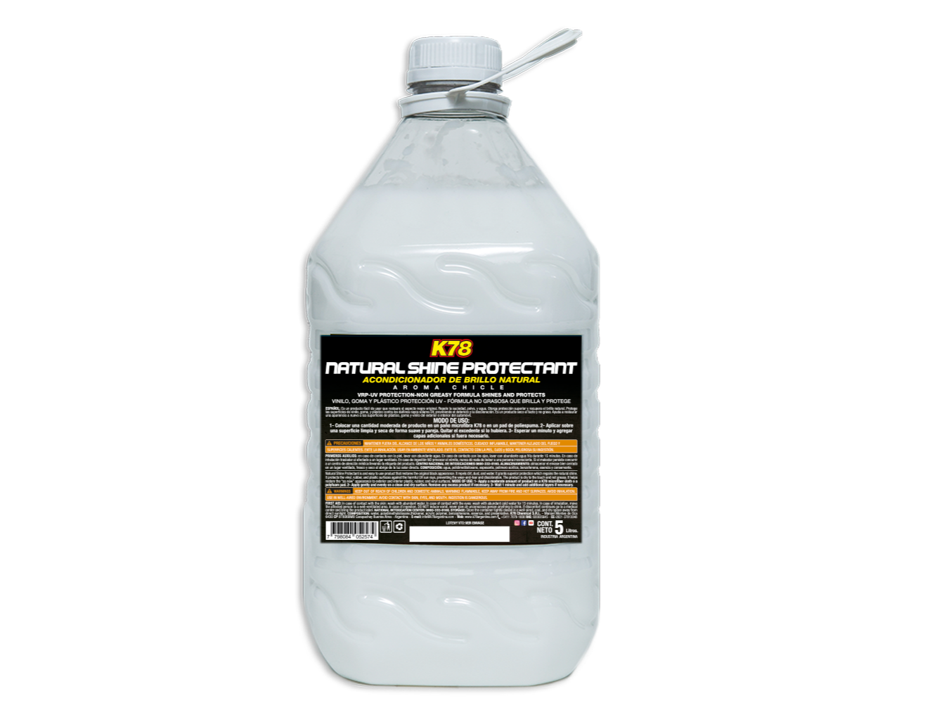 A815 - ACONDICIONADOR NATURAL SHINE K78 5LT ENCREMA BRILLO ORIGINAL