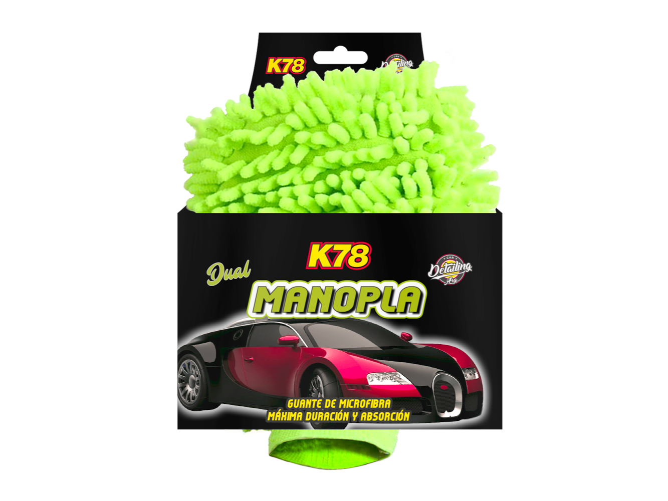 607 - MANOPLA DUAL MICROFIBRA