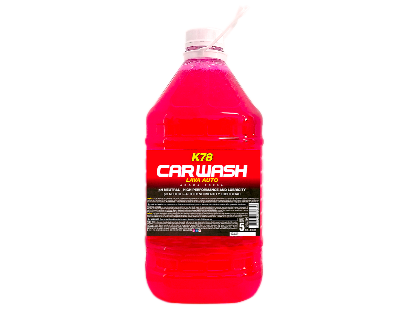 A801 - CAR WASH PH NEUTRO - LAVA AUTO 5LTS