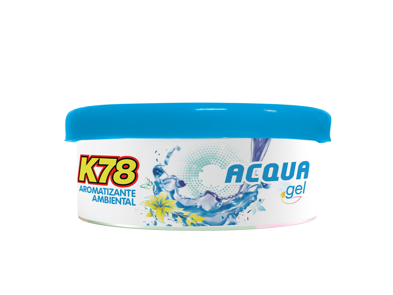 Aromatizante Mini Gel 55 grs. Caja 12 uds. Aromas surtidos.