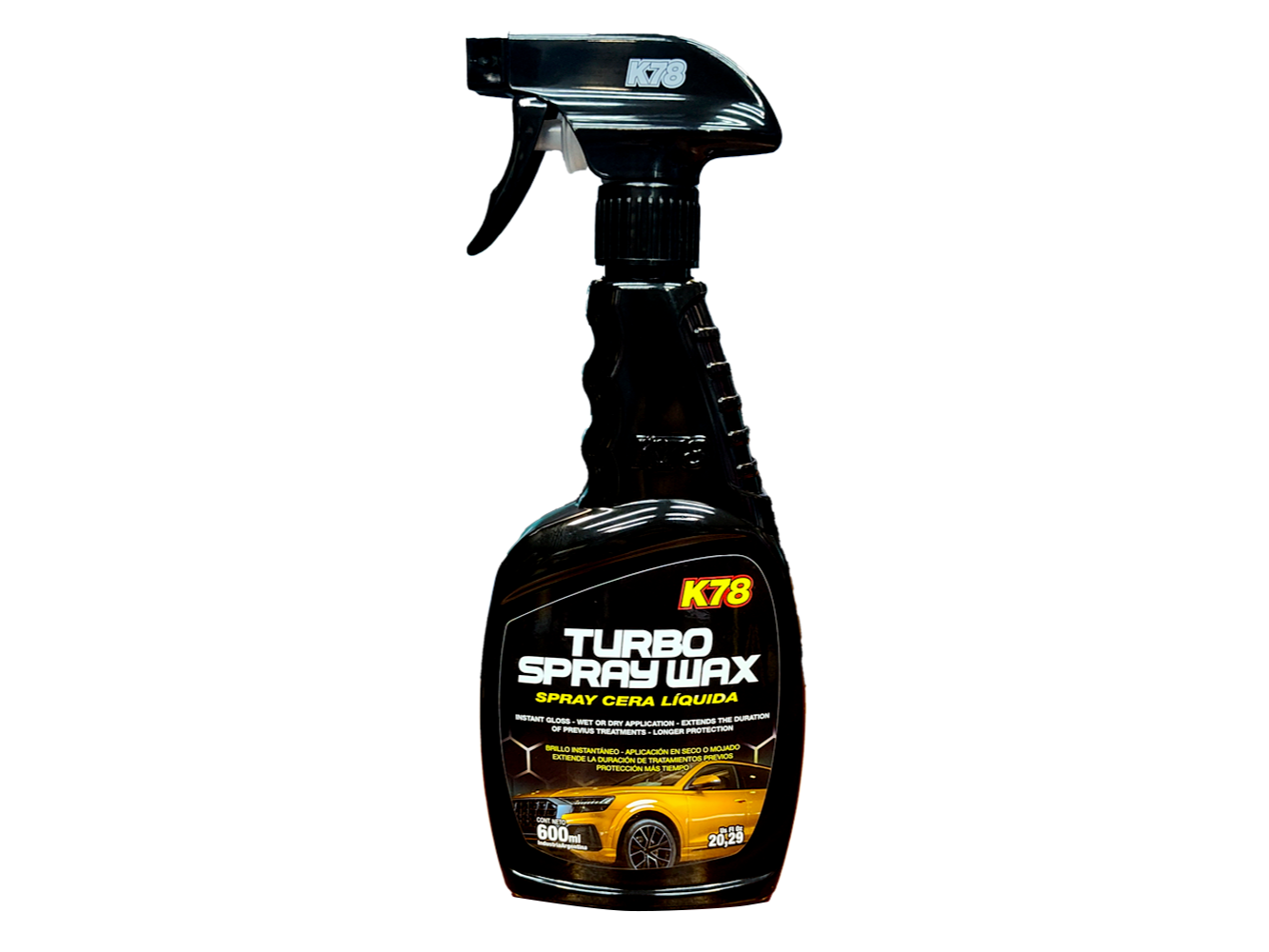 Cera Rápida Turbo Spray 600cc Gatillo