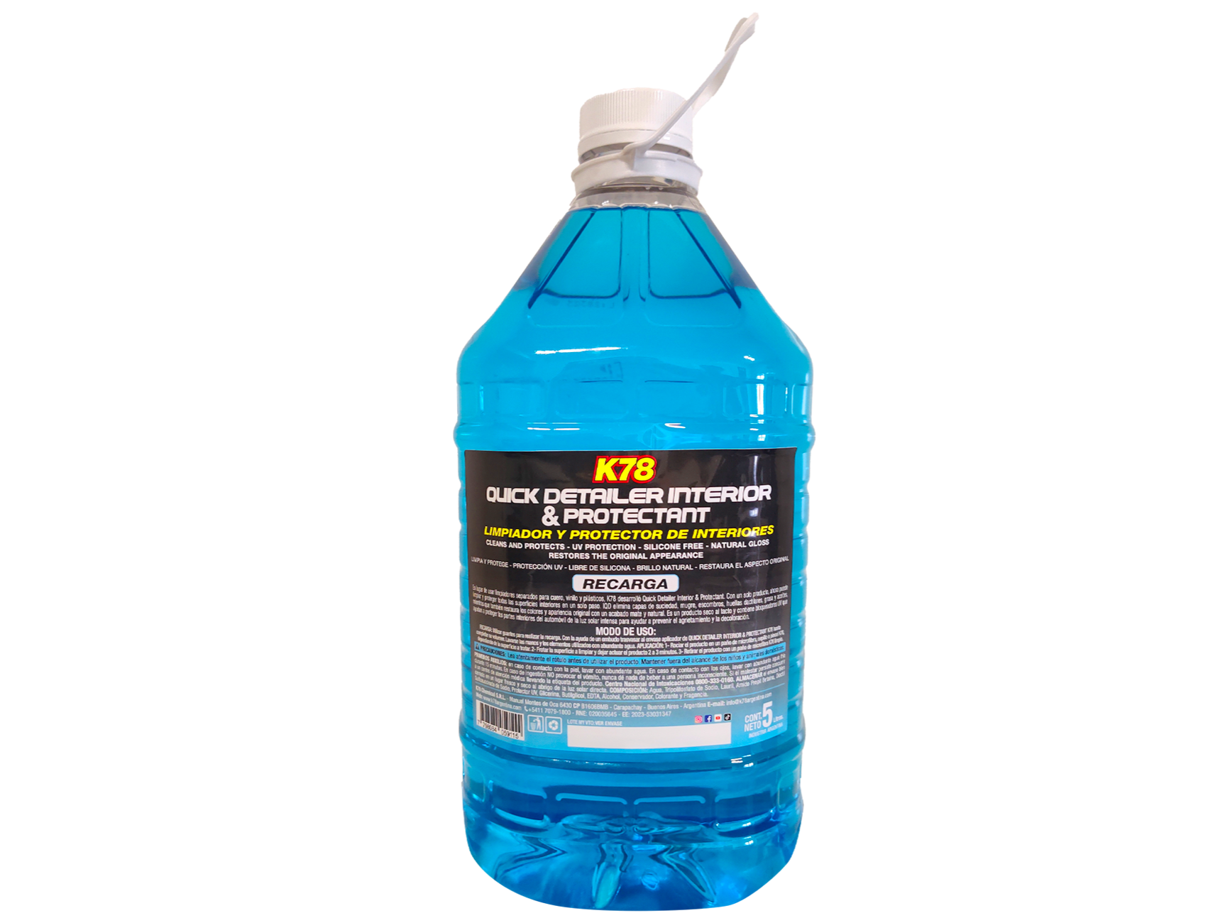 A918 - LIMPIADOR Y PROTECTOR DE INTERIORES (QUICK DETAILER) 5LTS