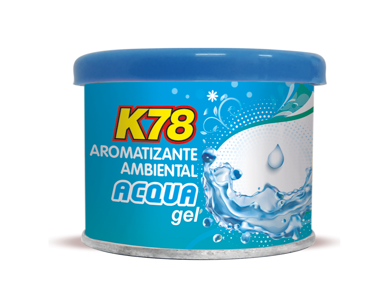 Aromatizante Latita Gel 80gr. Caja 24 uds. Aromas surtidos