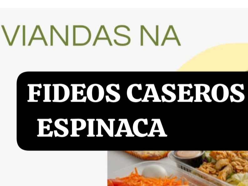 Fideos Caseros De Espinaca