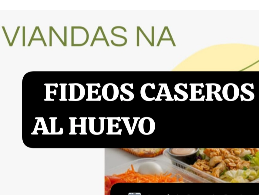 Fideos Caseros Al huevo