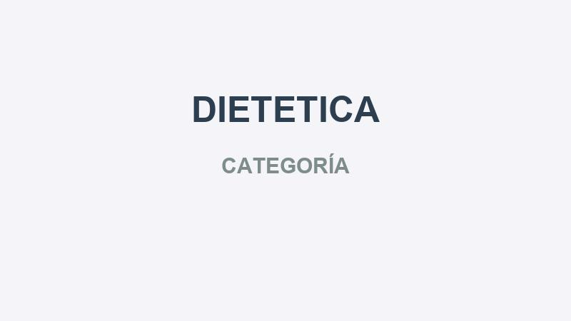 DIETETICA
