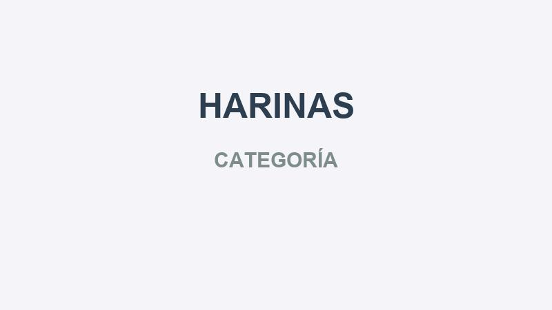 HARINAS