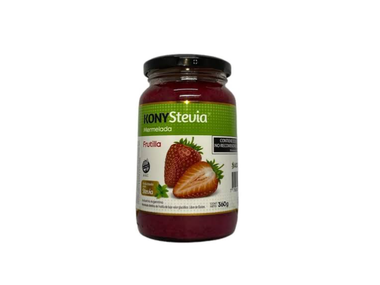 MERMELADA KONY FRUTILLA C/STEVIA X 360 G