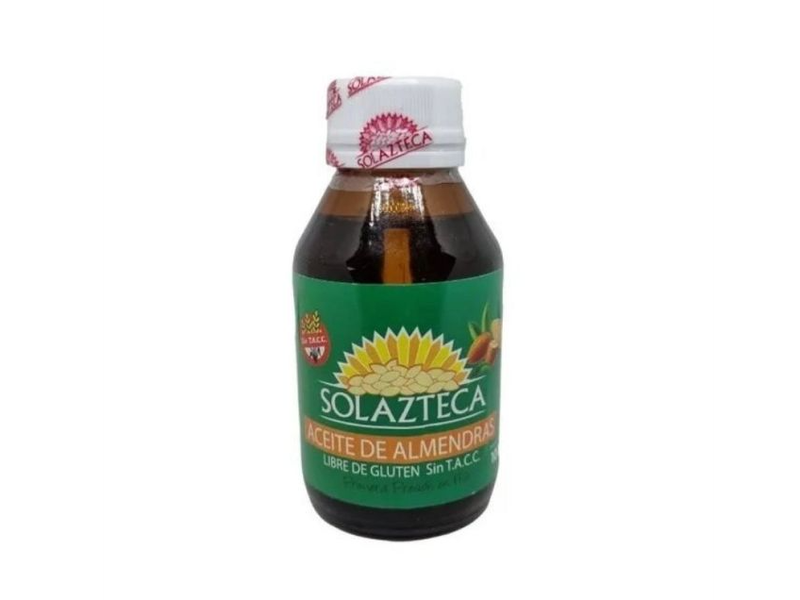 ACEITE ALMENDRAS X 100 CC SOLAZTECA