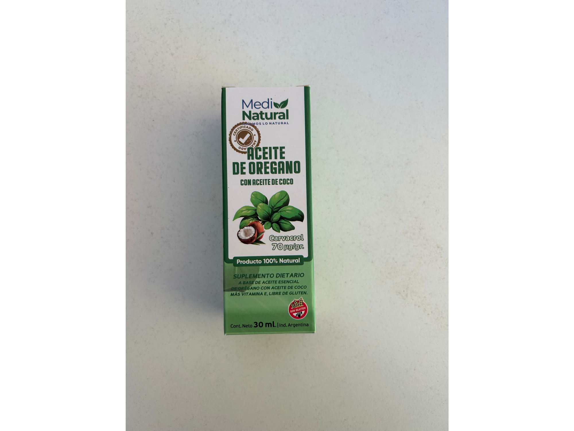 ACEITE DE OREGANO PURO X 30ML