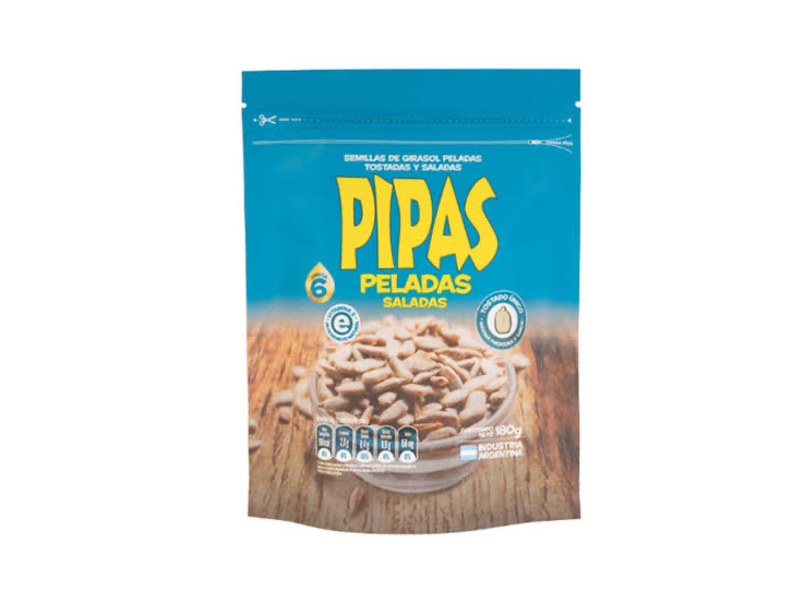 PIPAS PELADA SALADA X UN