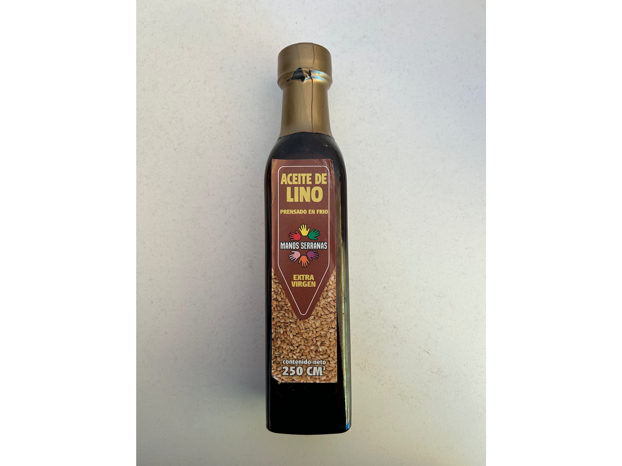 ACEITE DE LINO 250CC MANOS SERRANA