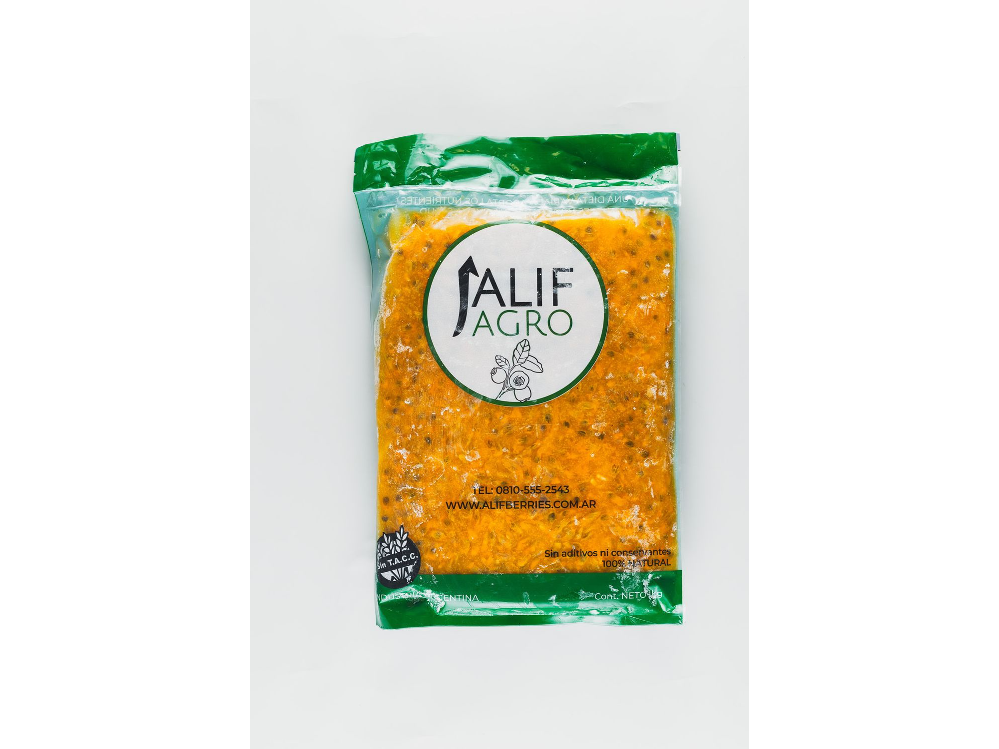 CONGELADO MARACUYA C/ SEMILLA X 1 KG