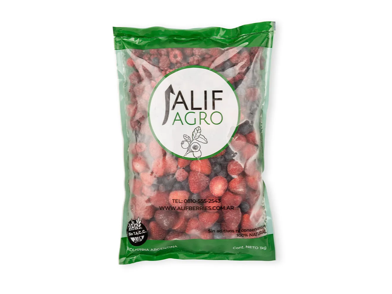 CONGELADO MIX ROJO (AR/FRA/ZAR) X 1 KG