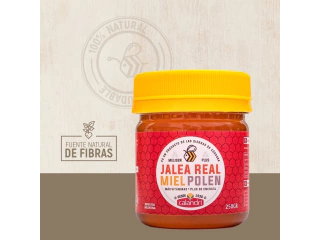 MIEL+J.REAL+POLEN X 250GR