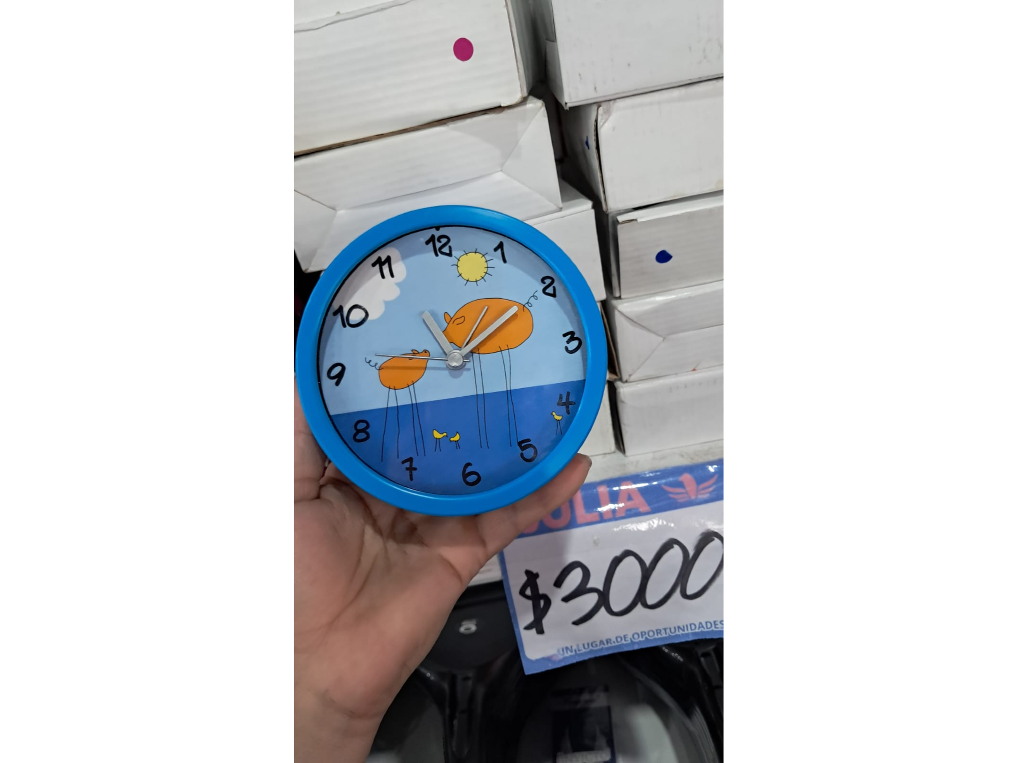 reloj de pared chico