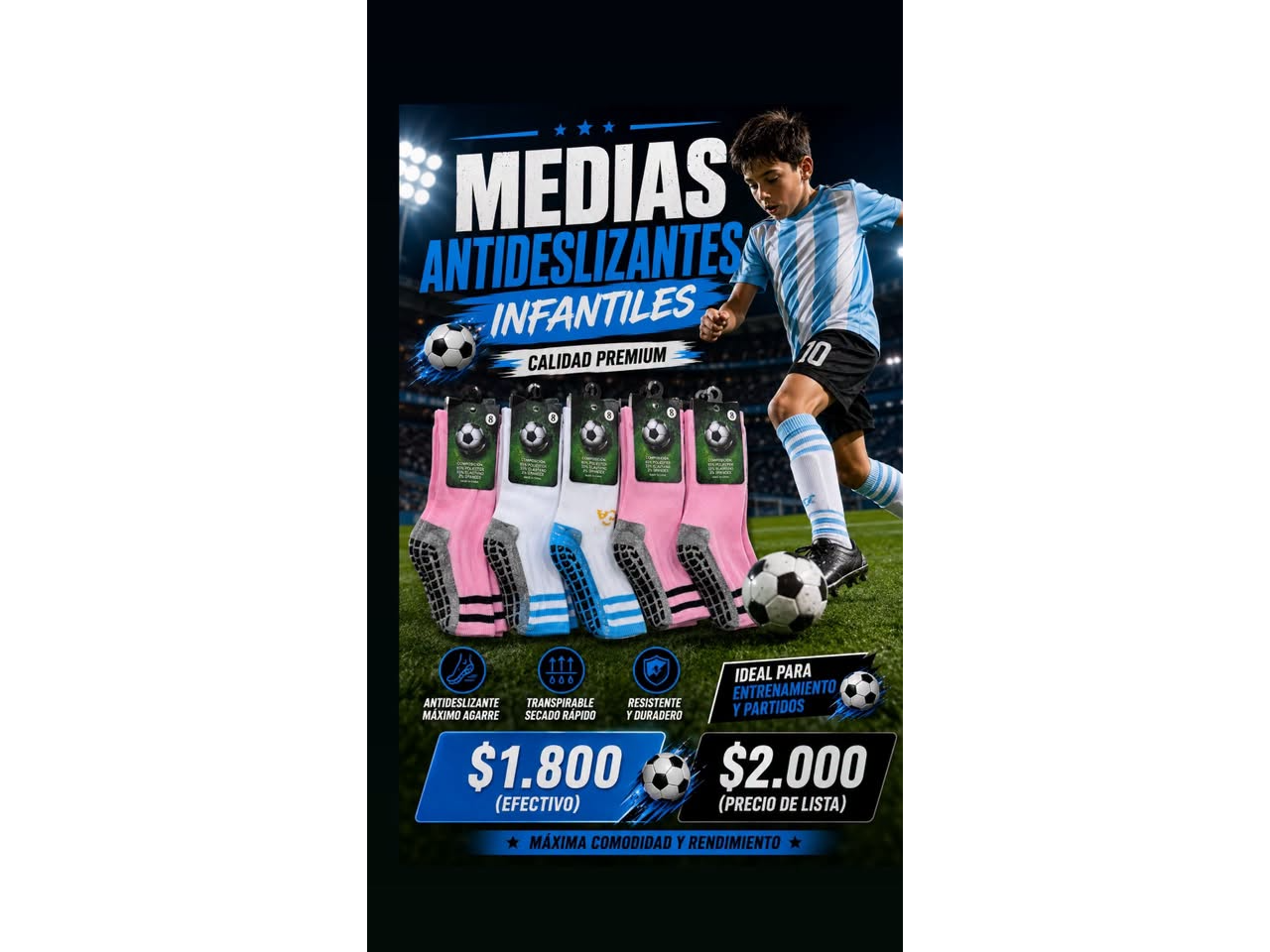 medias antideslizantes