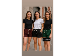 short con brillo