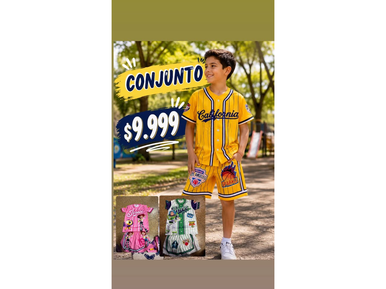 conjunto de niño