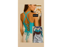 REMERA ATADA ATRAS DE DAMA