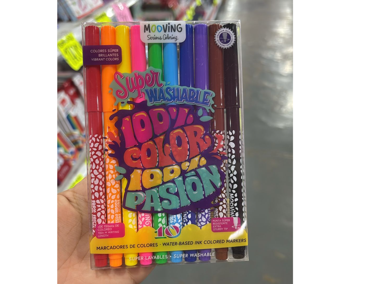 Marcadores de colores x10