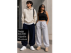 pantalon baggy de algodon