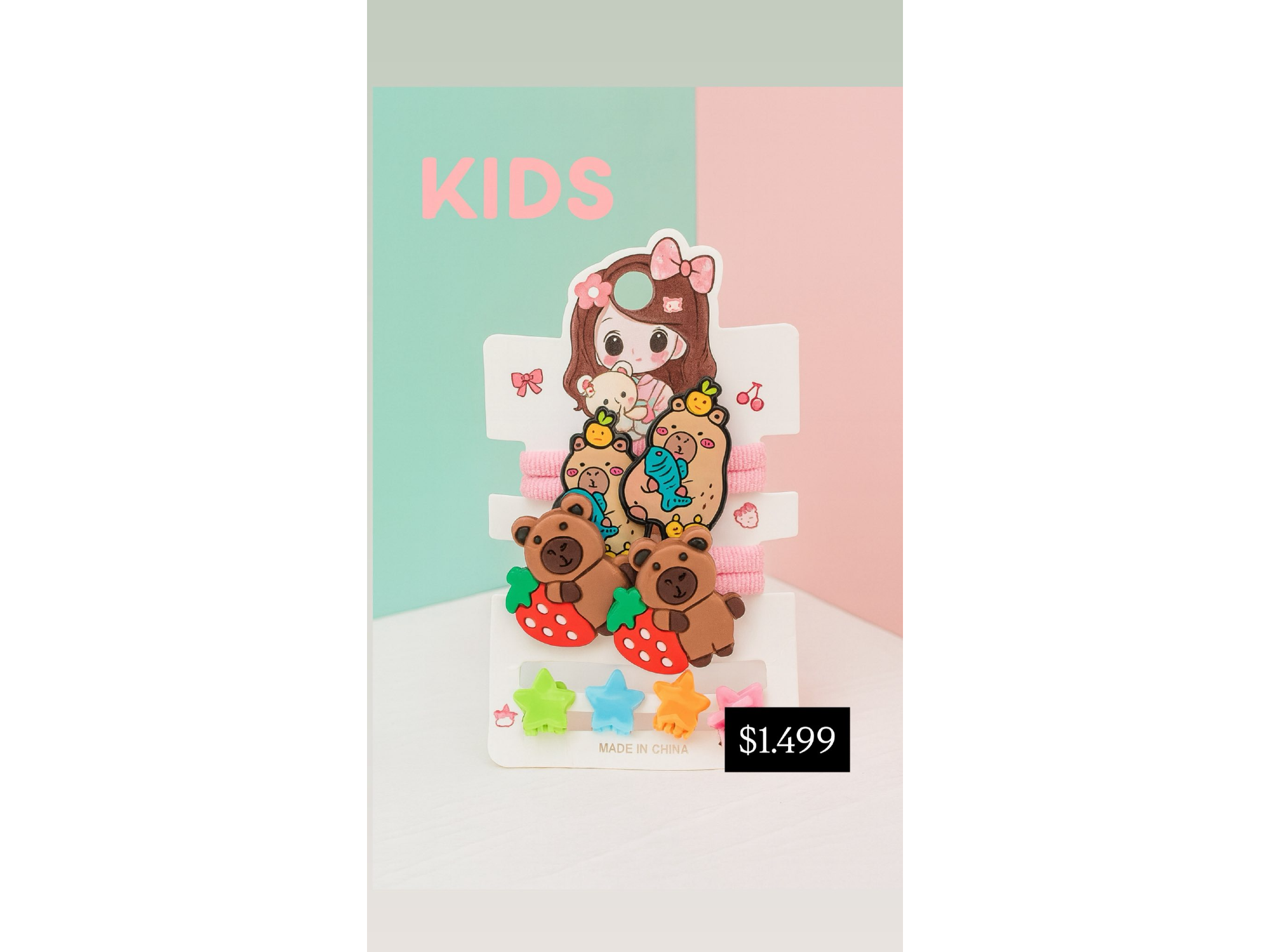 Colitas capibara / prensa x 4