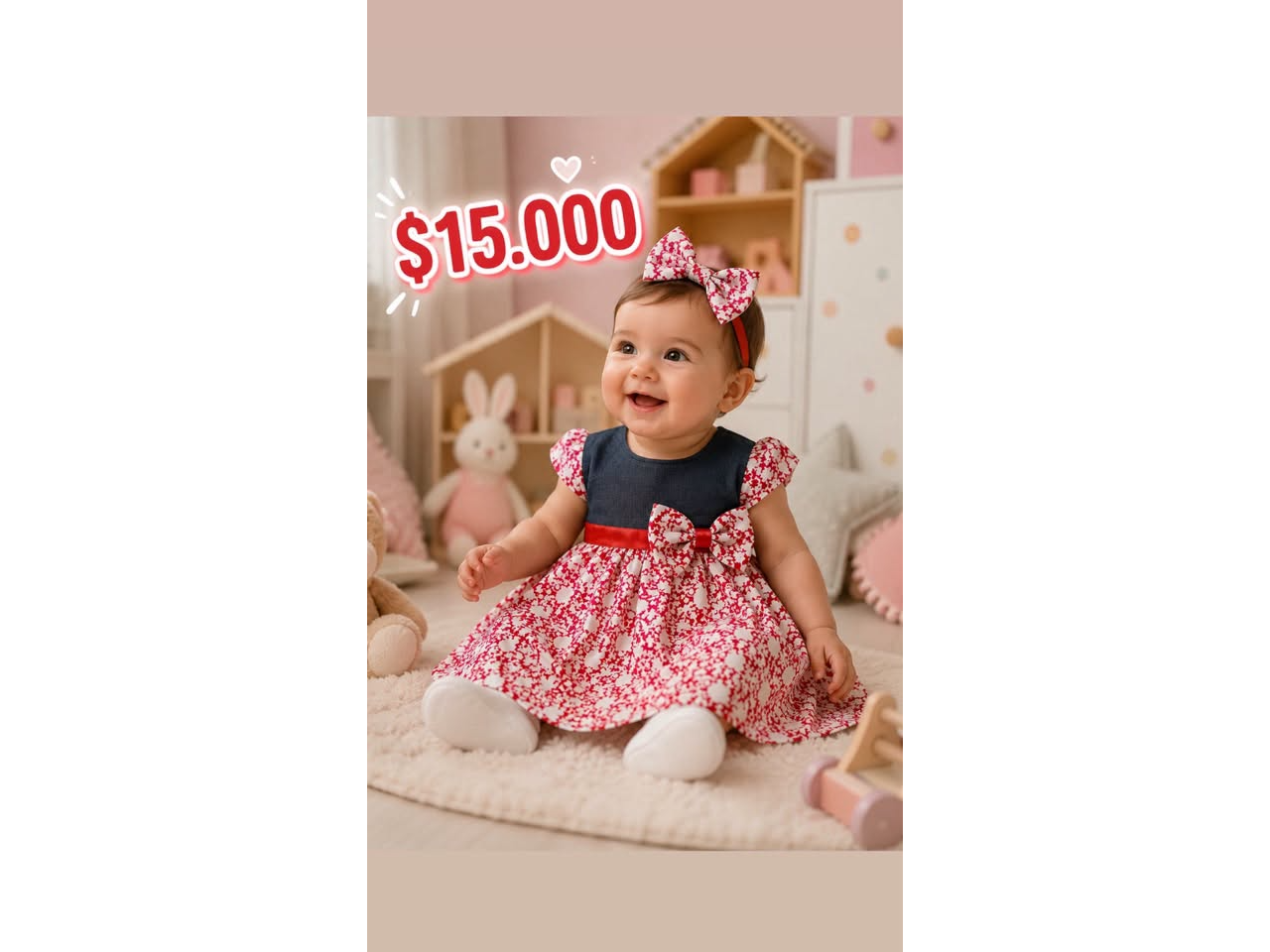 vestido de beba