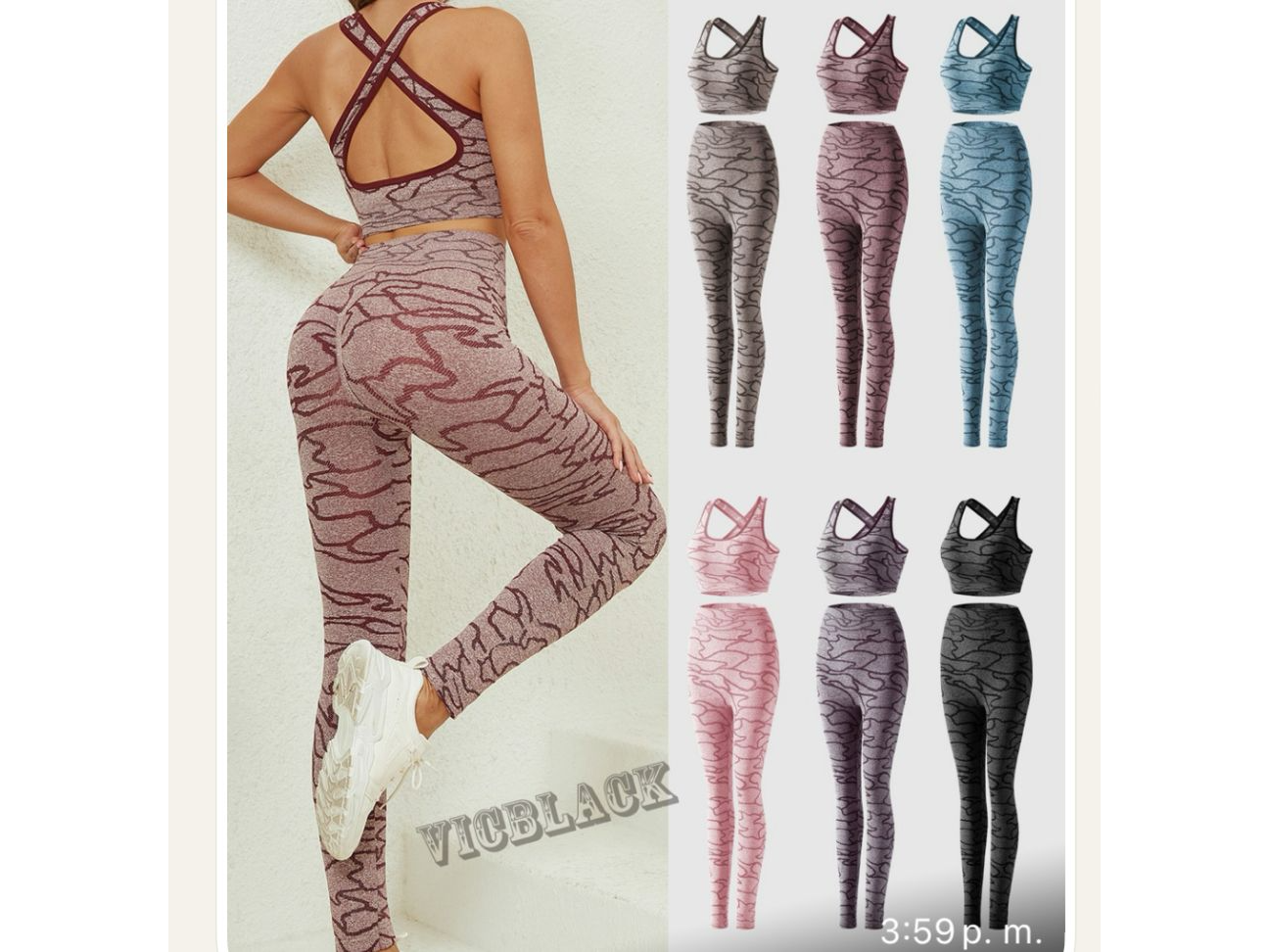 CONJUNTO DEPORTIVO LEVANTA COLA