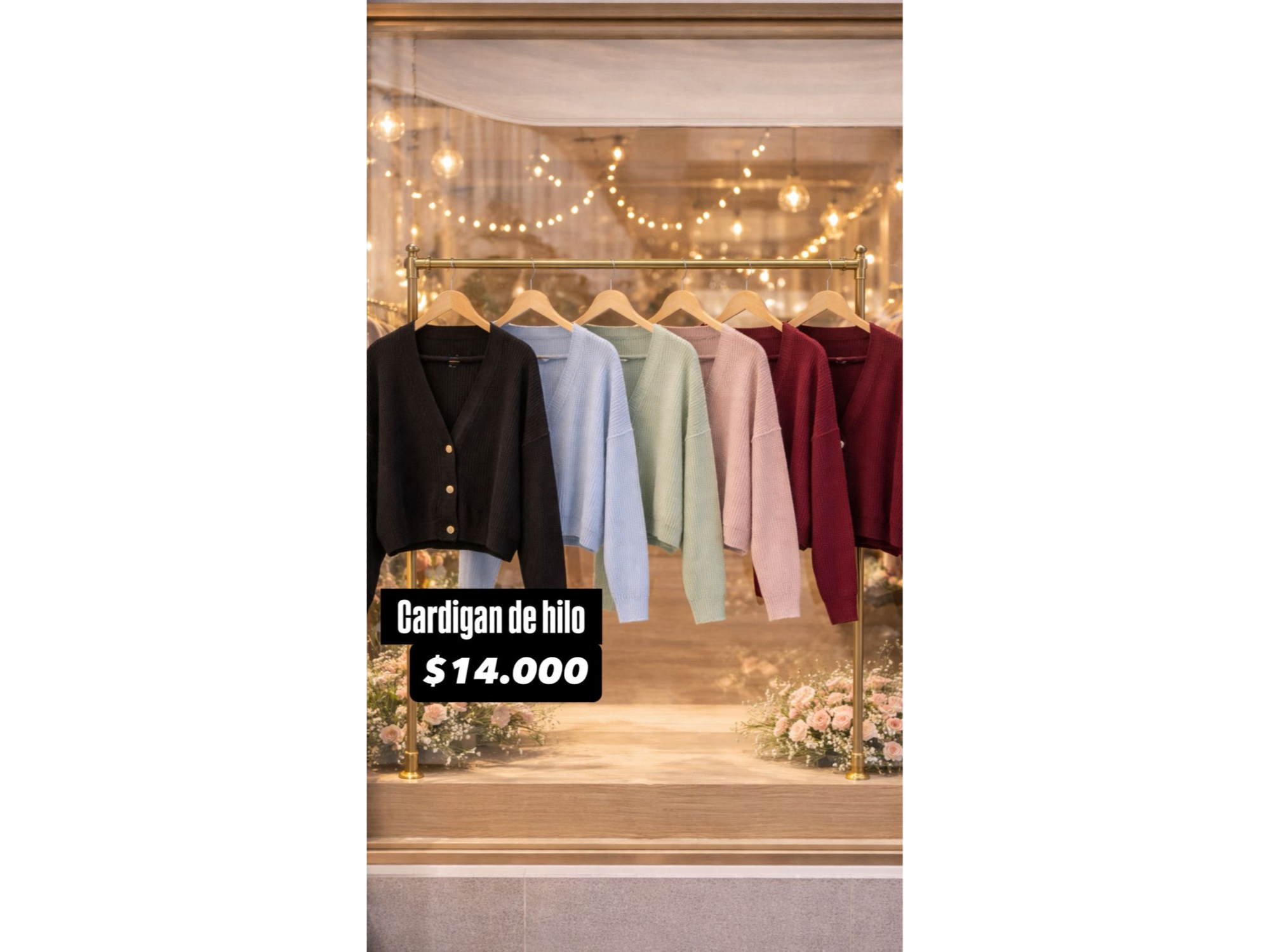 Cardigan de Hilo