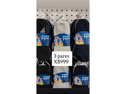 Soquete x 3 men