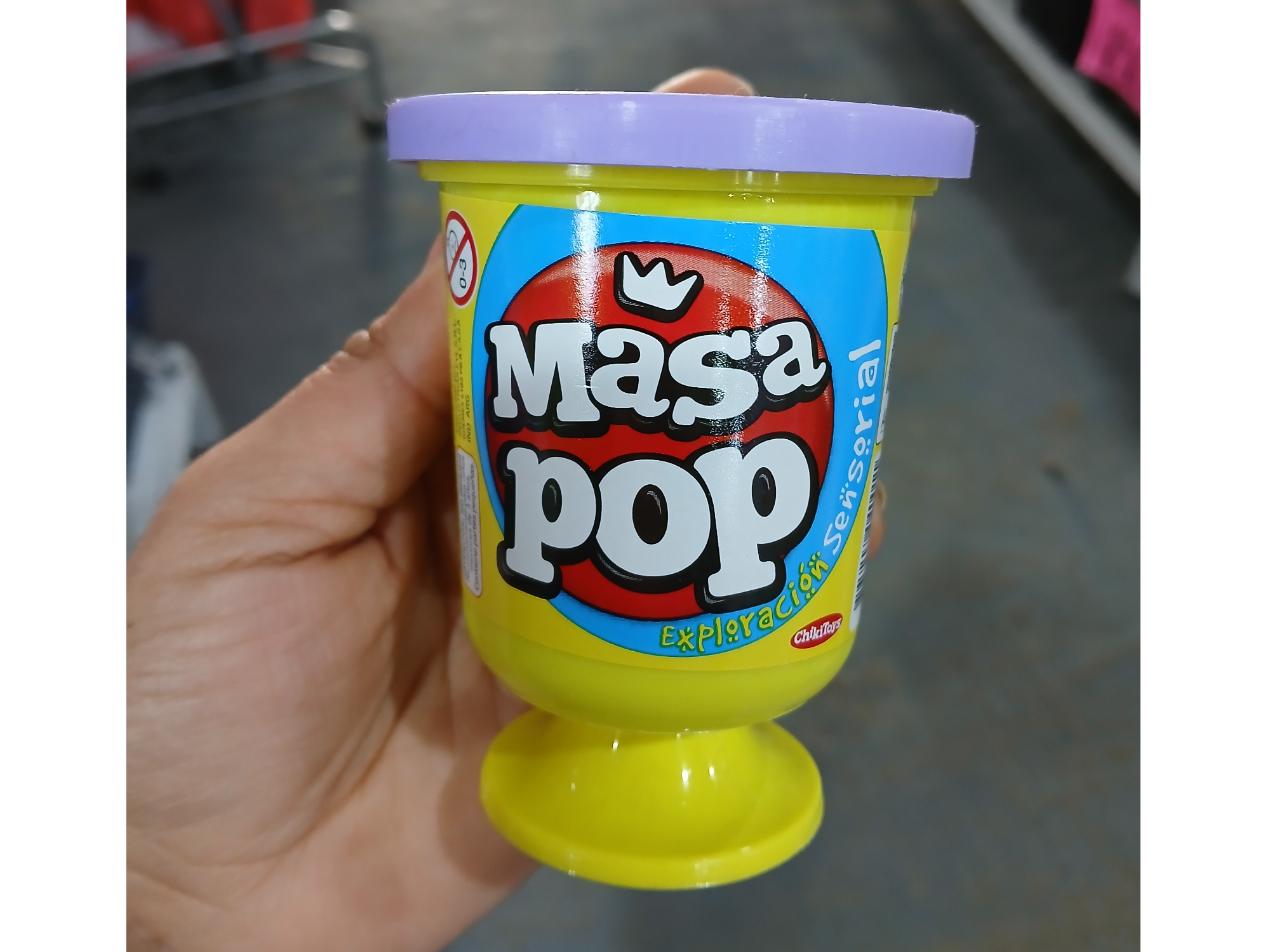 Masa pop de colores