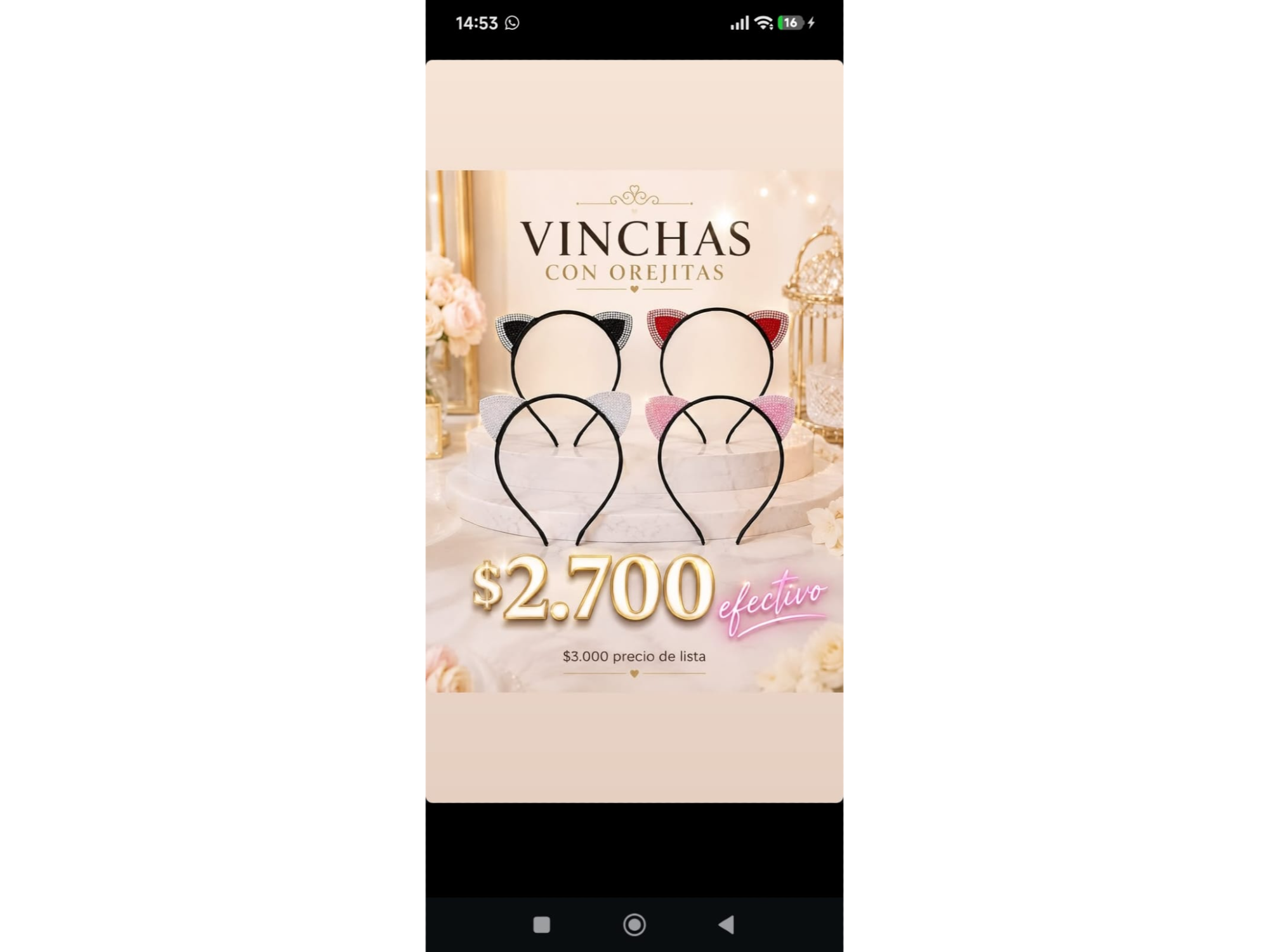 Vinchas de nena