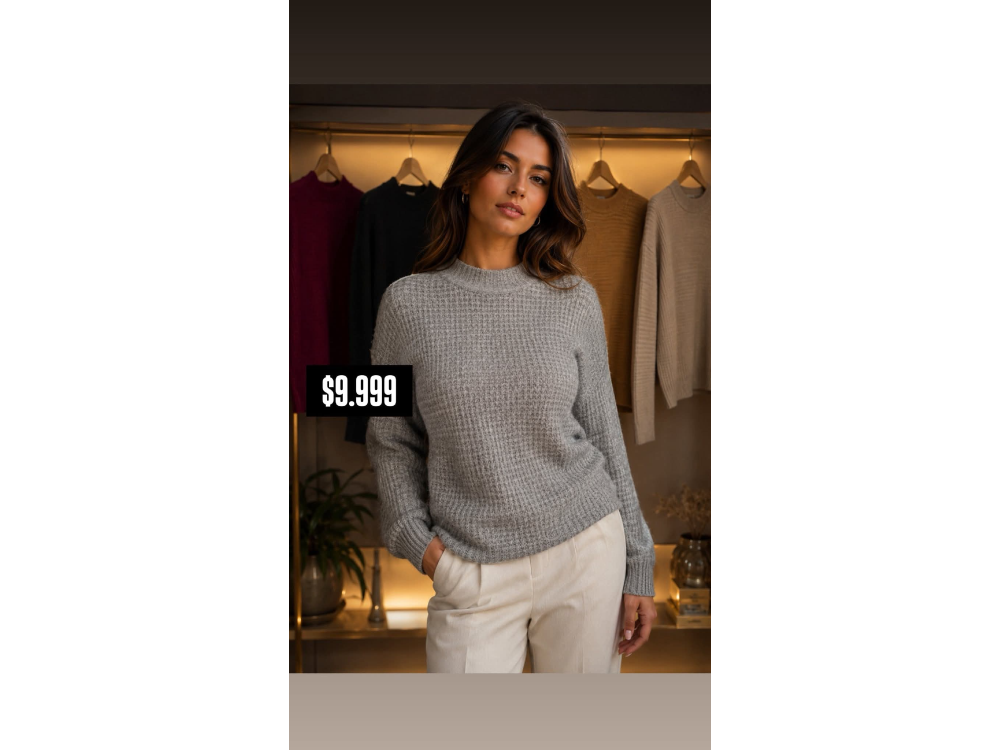 sweater de dama