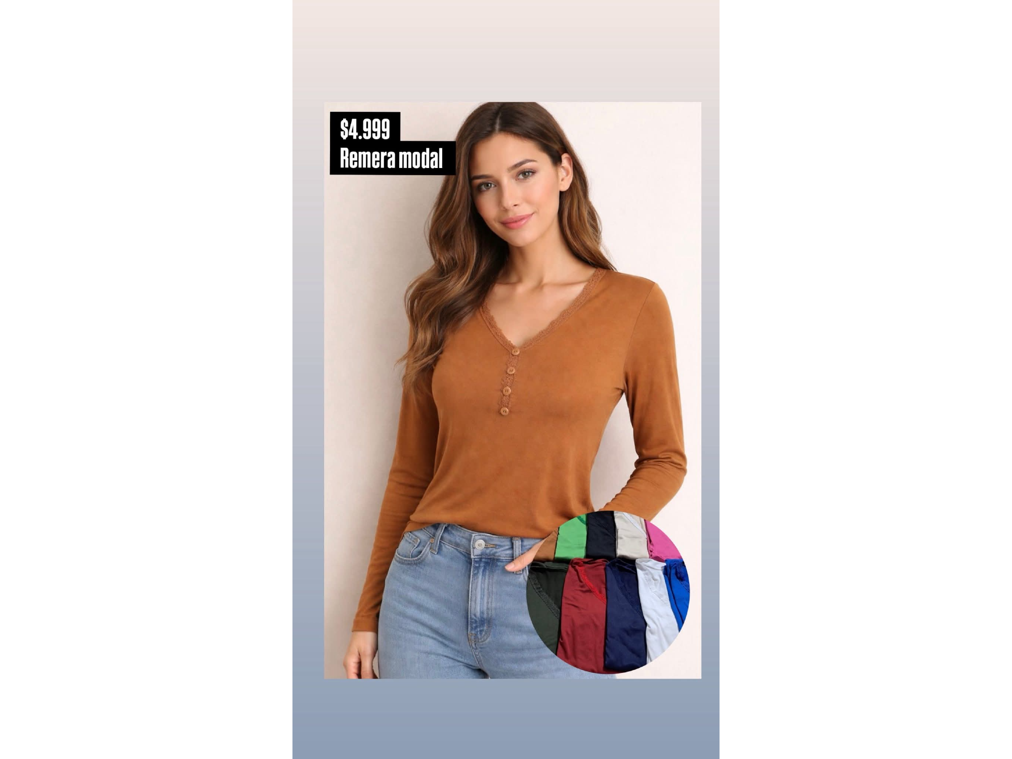 remera de modal