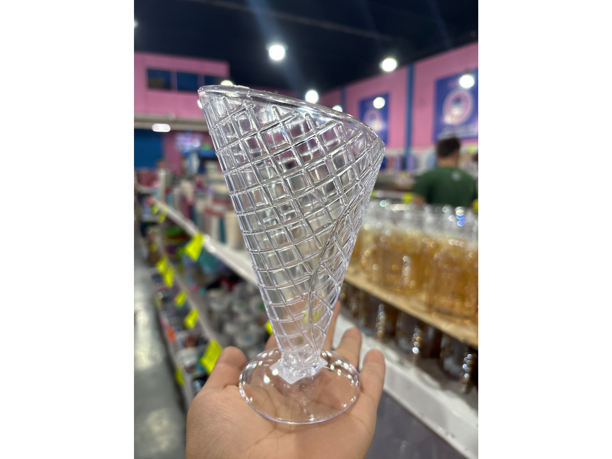Copa plastica