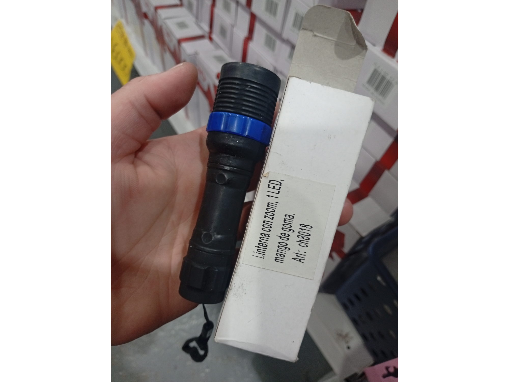 Linterna manual