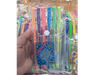 Lapiceras x 6 fluor