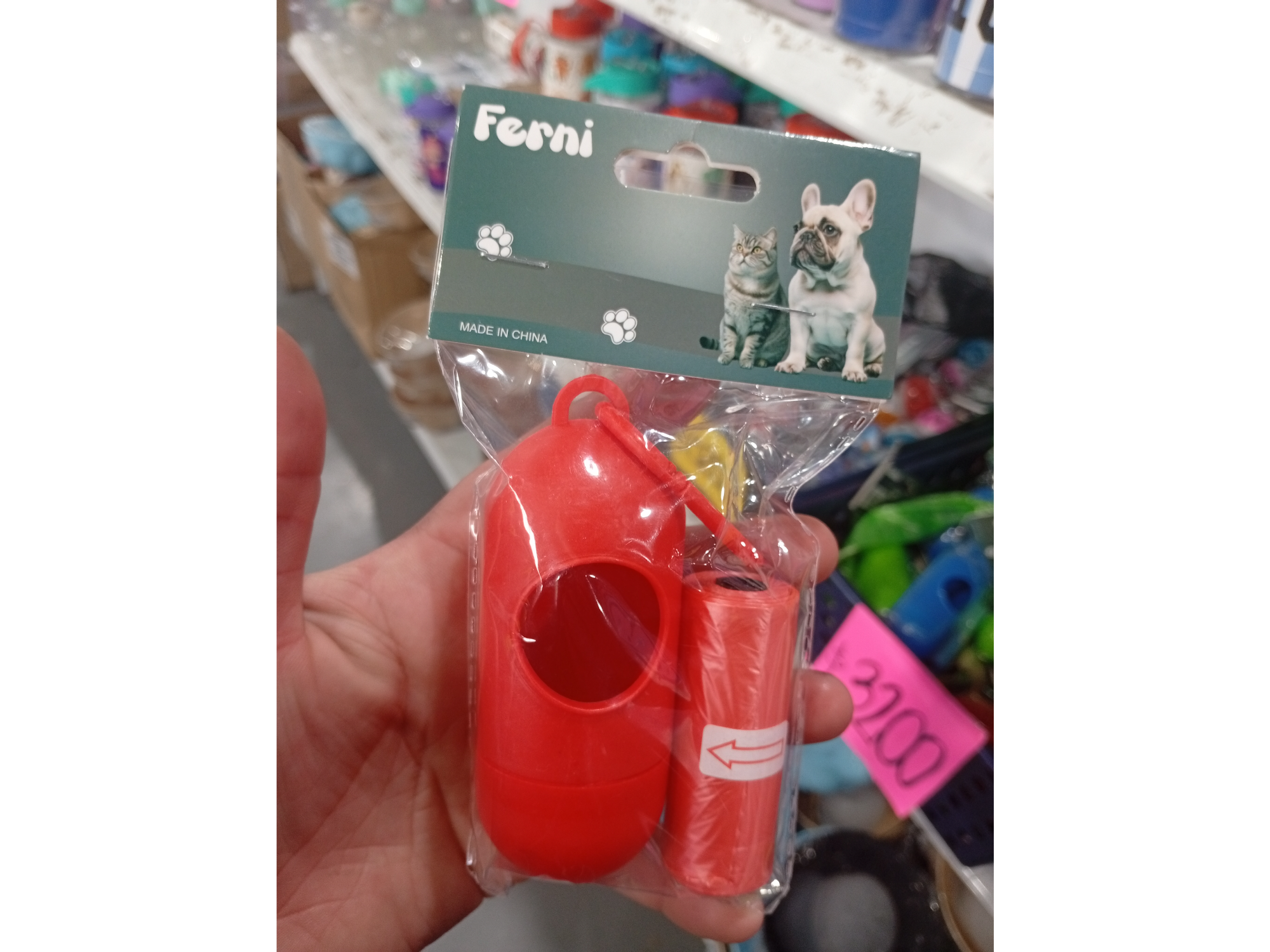 Bolsa para mascotas