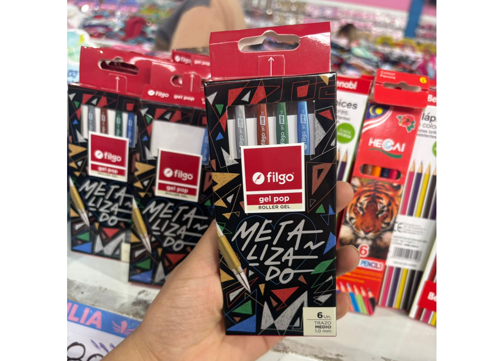 LAPICERAS CON GEL X 6