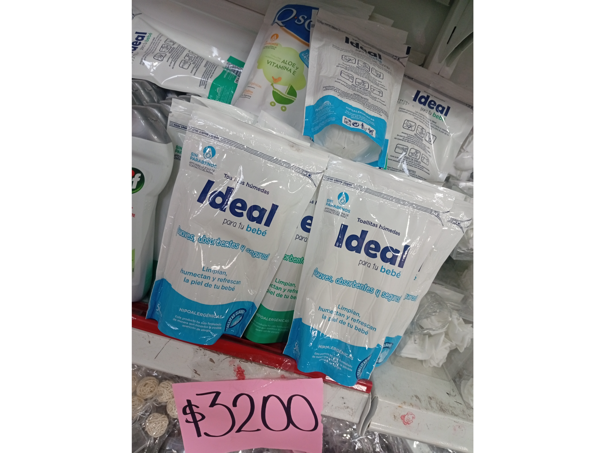 Toallitas humedas