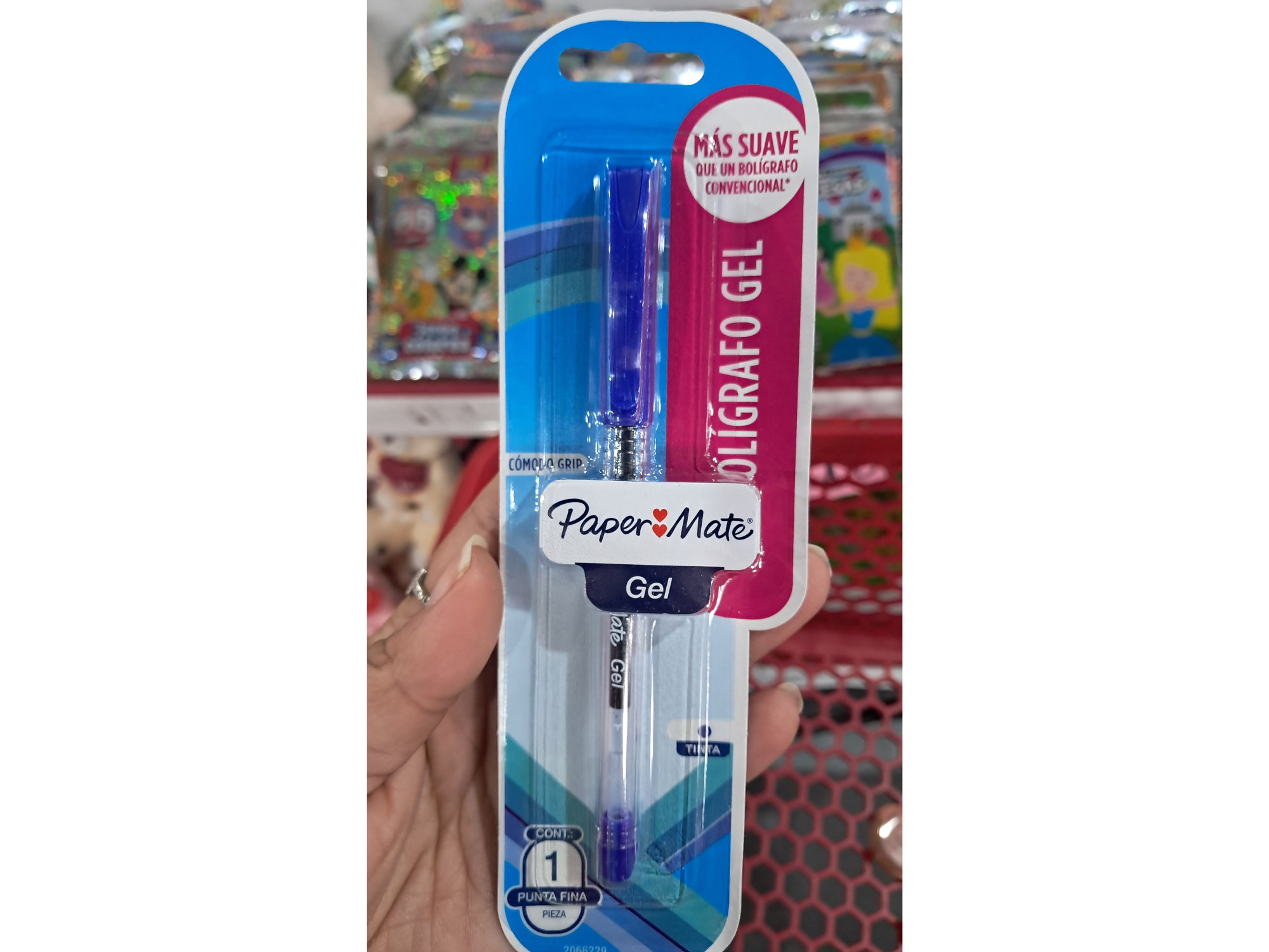 Bolígrafo gel