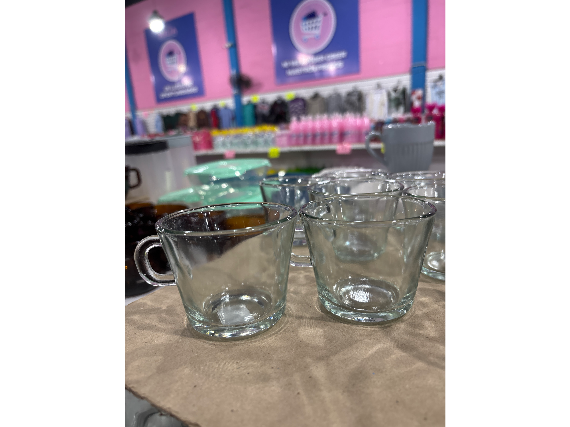 Tazas vidrio