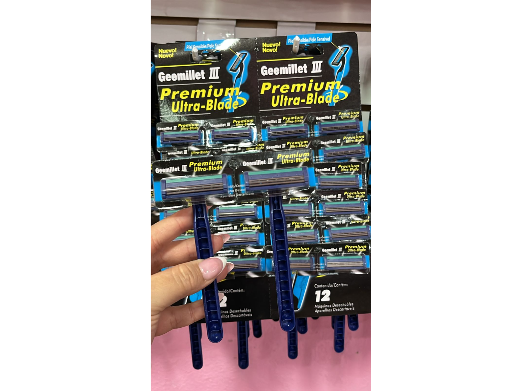 MAQUINAS DE AFEITAR X UNIDAD