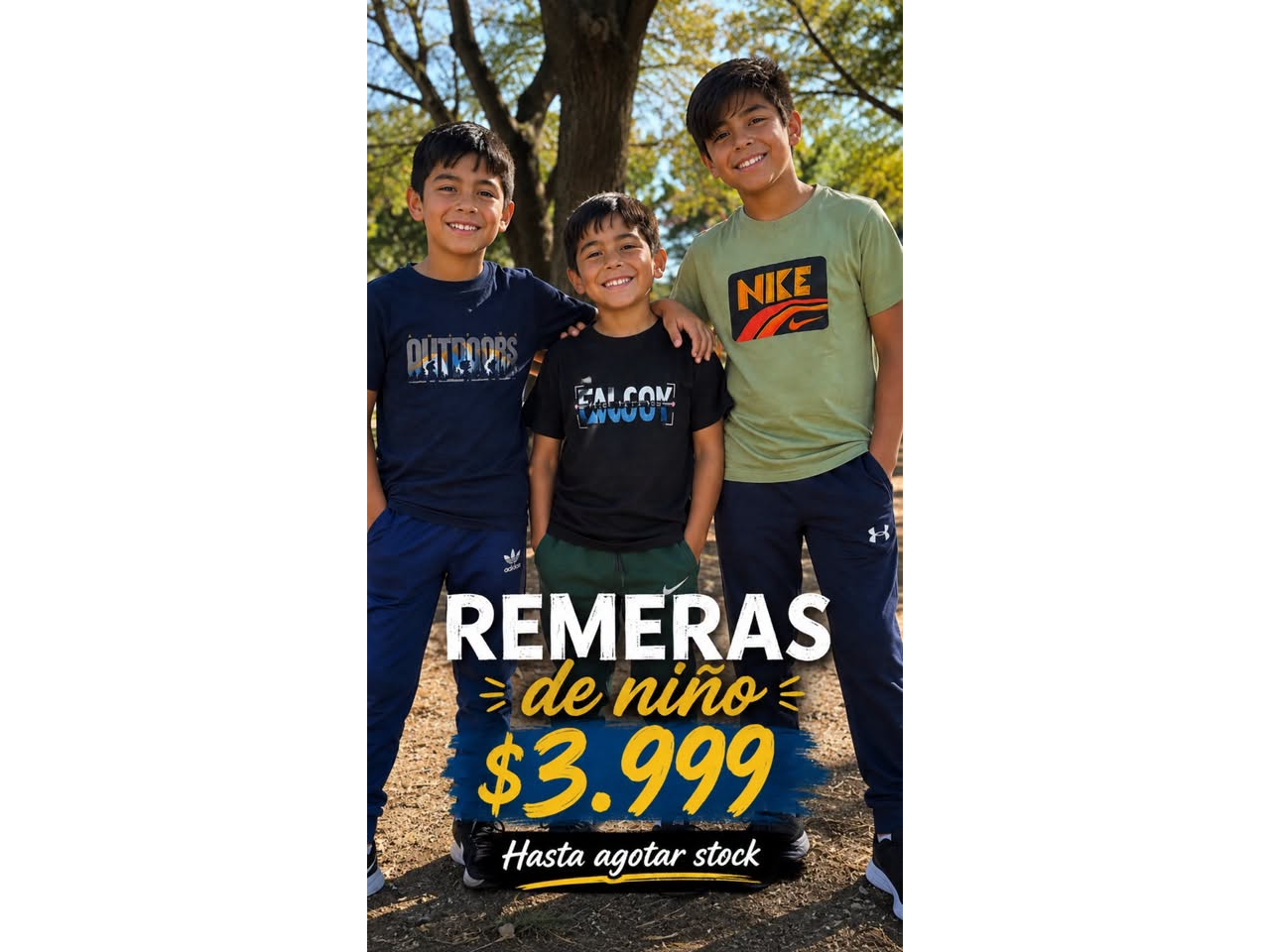 remera de niños